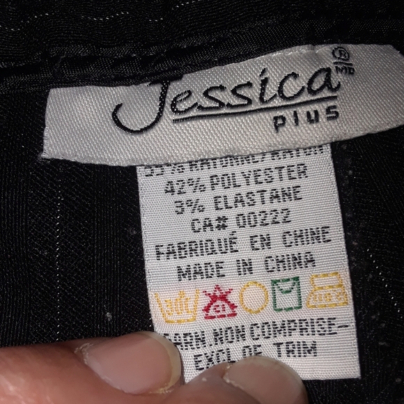 Size 20 plus Jessica pinstriped dress pants - Picture 11 of 16